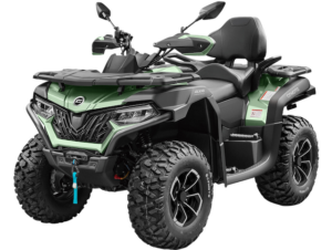 квадроцикл cforce 625 touring hunter green left45 no-abs